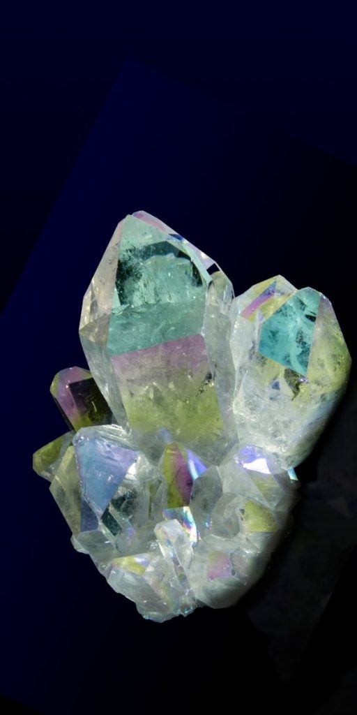 Photo of Aqua Aura as a part of crystals for confidence guide