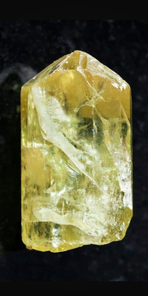 Photo of Golden Apatite as a part of crystals for confidence guide