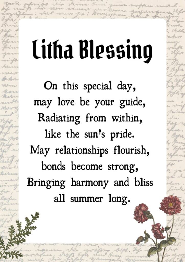 Litha Blessing