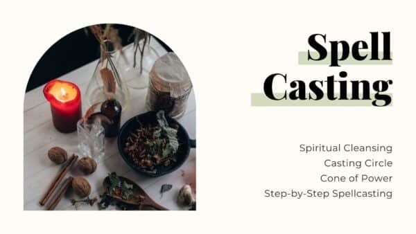Course - MAGIC - The Art for Spellcasting - Witchcraft for Beginners