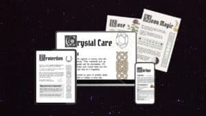 Printable Grimoire Bundle Book of Shadows Download